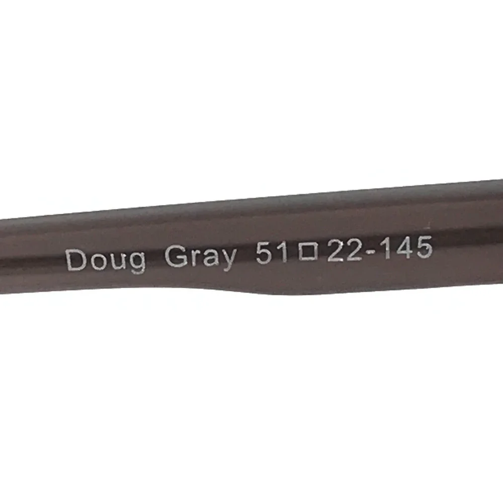 Affordable Designs Eyeglasses Frames Doug Gray Aviator Full Rim 51-22-145